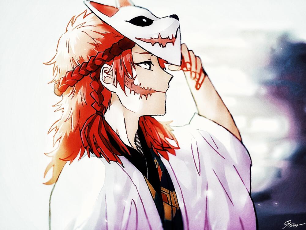 有关于鬼灭之刃镇兔的头像嘛