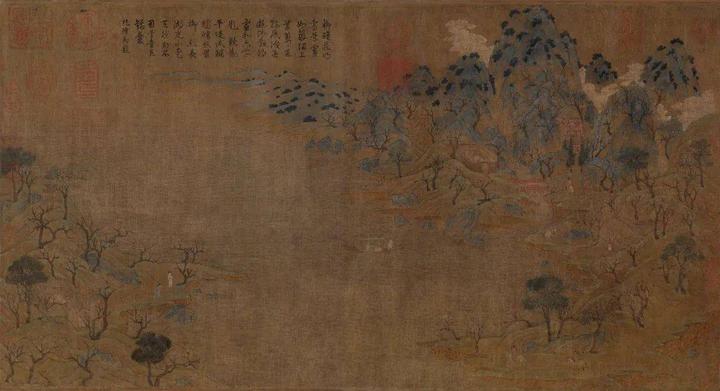 中国历代名家经典名画鉴赏----展子虔《游春图》 - 知乎