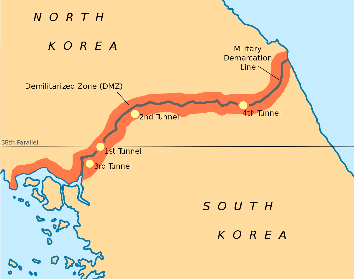 朝韩半岛区划图 - 哔哩哔哩