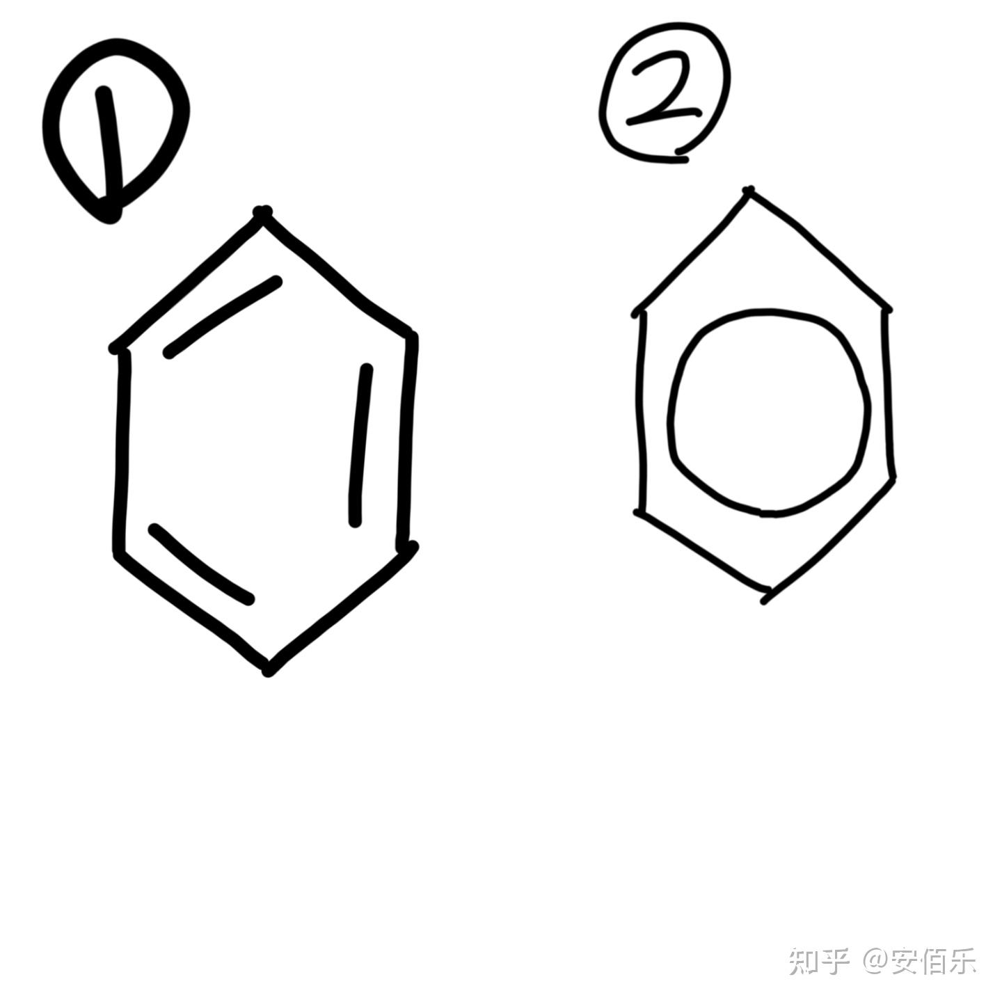 苯环立体结构图片