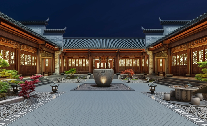 中式合院,感受传统建筑的魅力 - 知乎