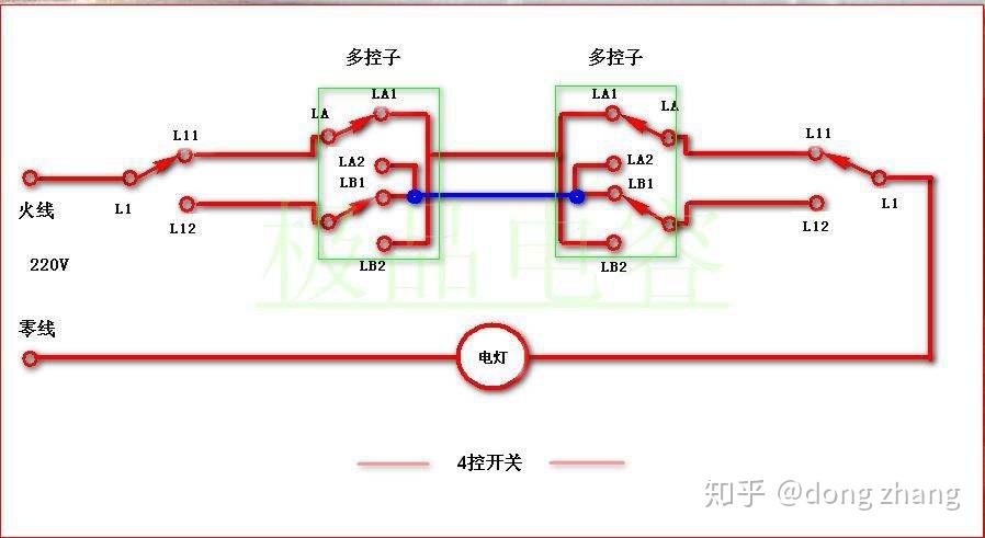 雙控燈改成三控燈