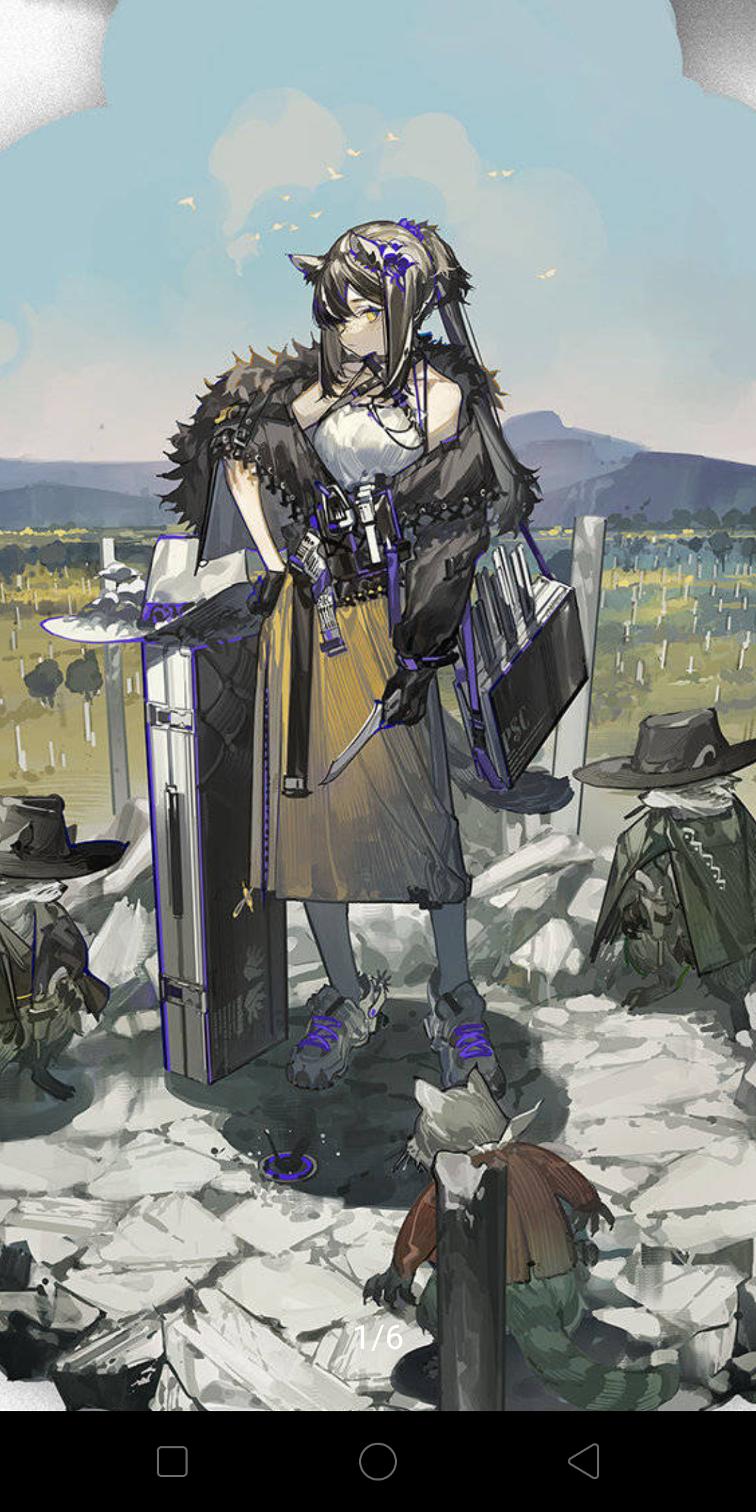 《明日方舟》罗宾新款皮肤「原野的馈赠」被指胳膊粗细不正常,你怎么