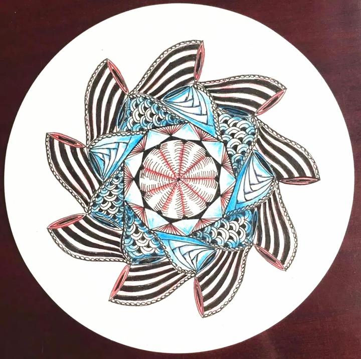 禅绕画基本图样(十七)——交错 - 知乎