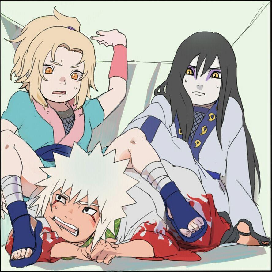 有没有大蛇丸和自来也小时候的壁纸