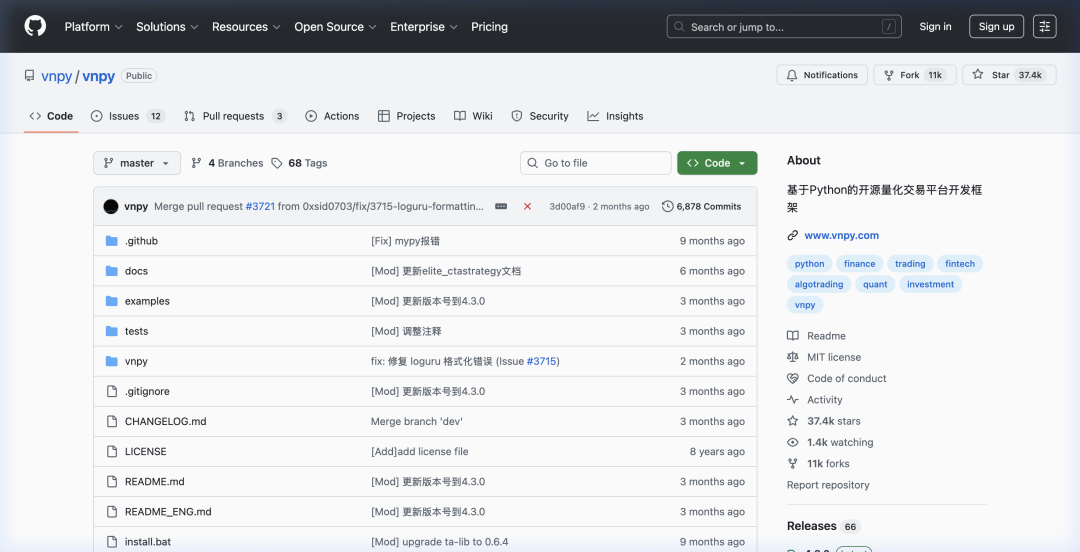 GitHub 标星加起来 10 万！5 个 Python 量化交易框架横向评测 - 知乎