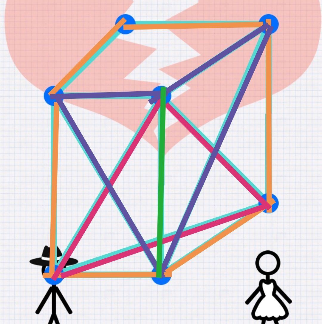 一笔画游戏有什么窍门嘛