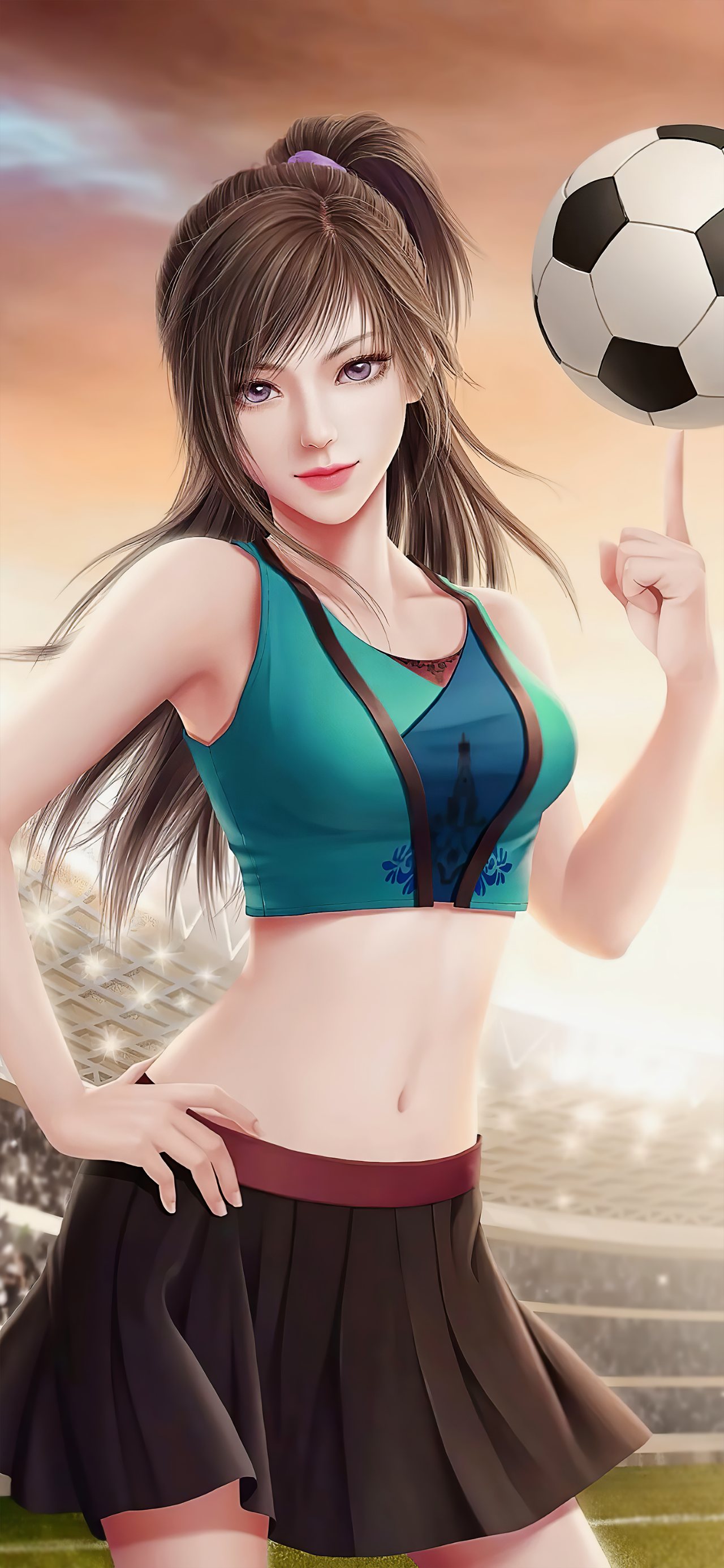 可以分享一下国漫女神游戏cg美女的高清壁纸吗