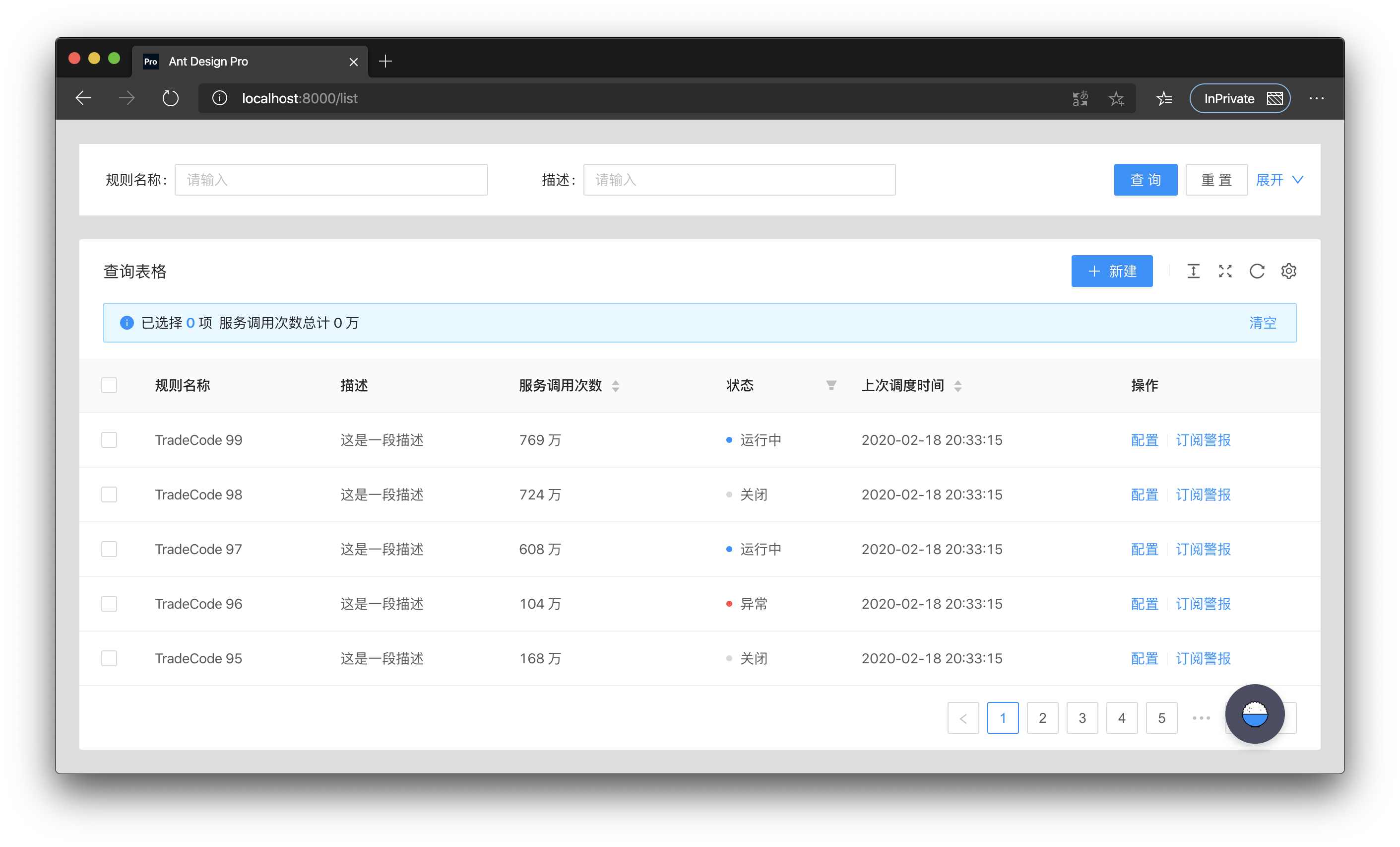 ProTable 快速搭建 CRUD 的利器