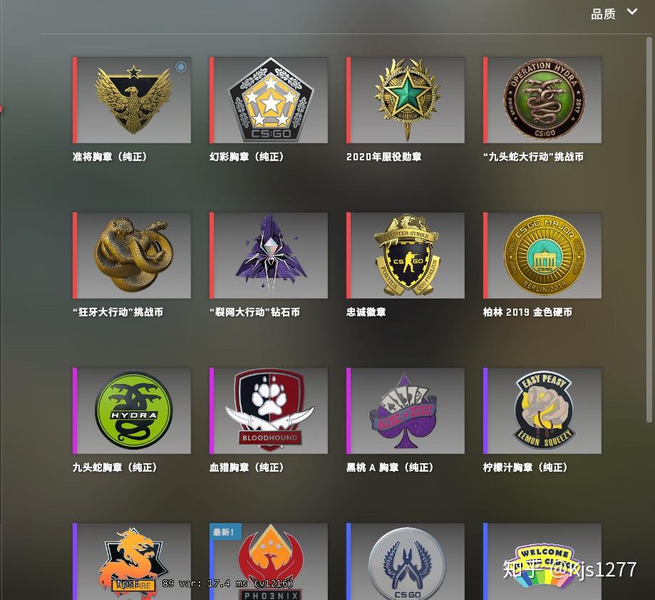 csgo忠诚徽章图片