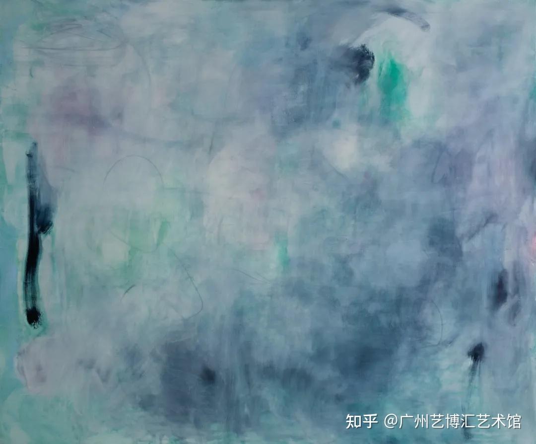 直觉与遮蔽：管昕然当代抽象油画欣赏- 知乎
