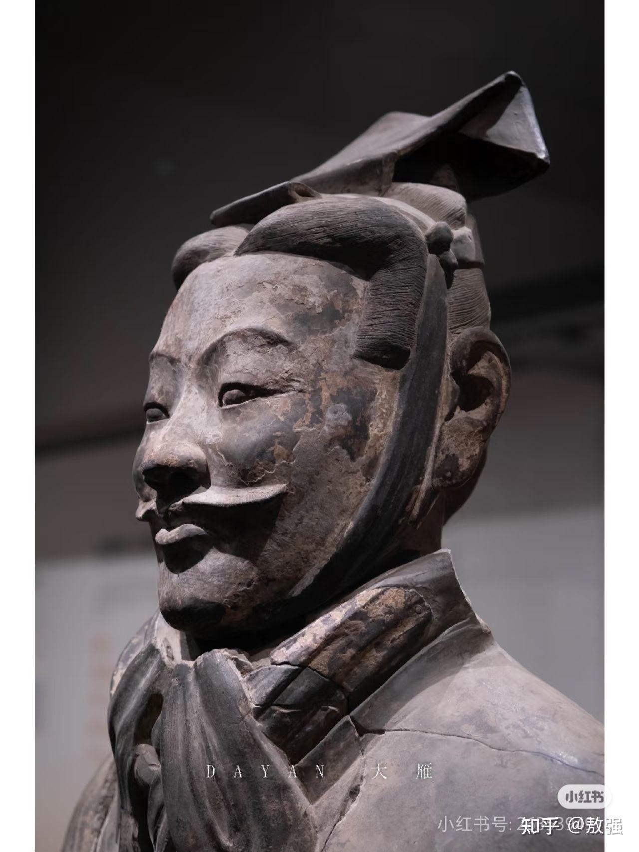关于秦始皇陵兵马俑中不同冠饰、头饰和发式所代表的爵位身份等级的推测 - 知乎