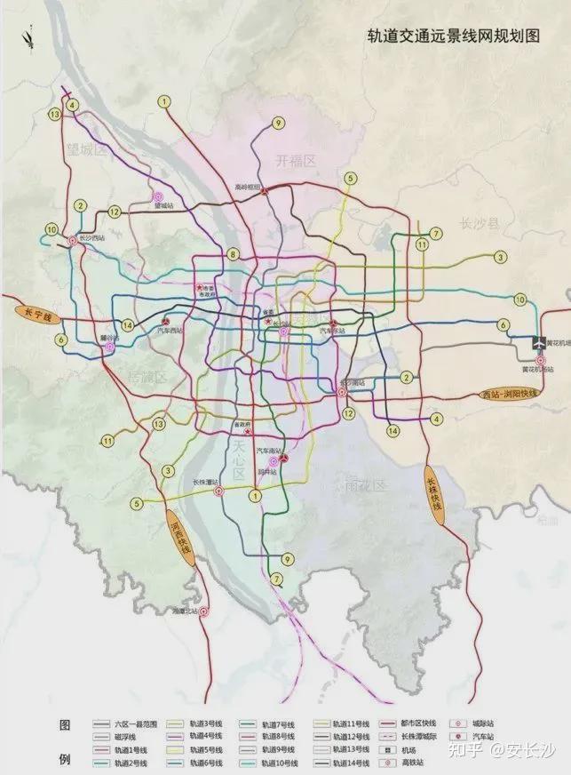 长沙2号线西延线路图图片