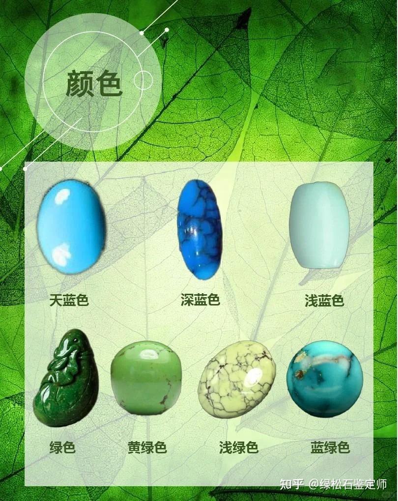 绿松石颜色大全? - 知乎