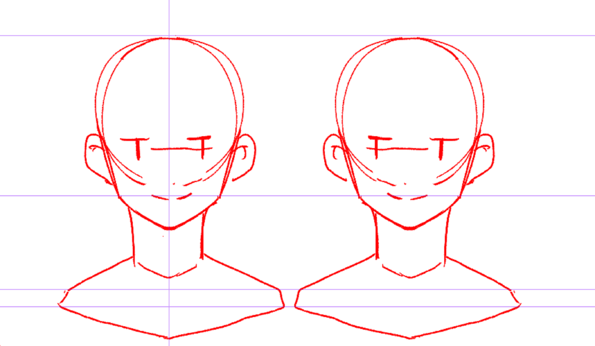 正脸怎么画? - 知乎