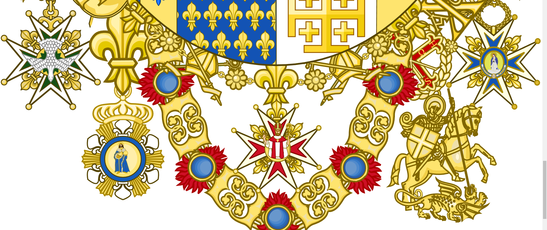 有谁知道西班牙君主卡洛斯三世徽章各部分的含义? - 知乎