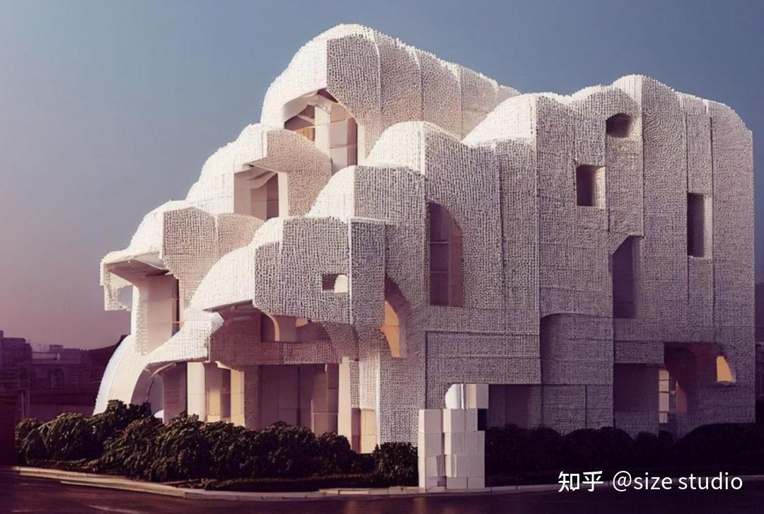 AI轰炸想象力,建筑设计作品大赏(多图预警!!!) - 知乎