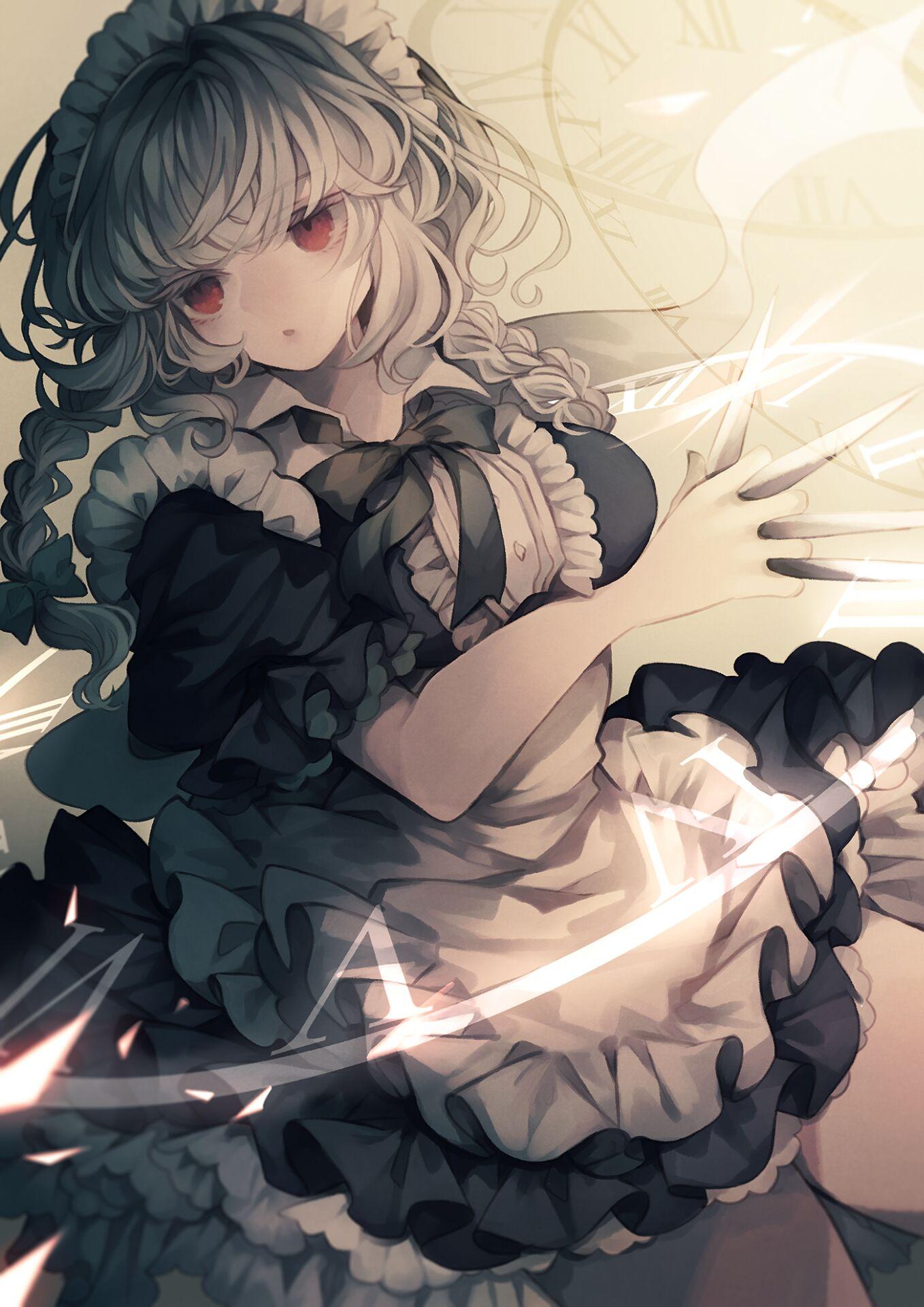 有没有东方project里十六夜咲夜的美图? - 知乎