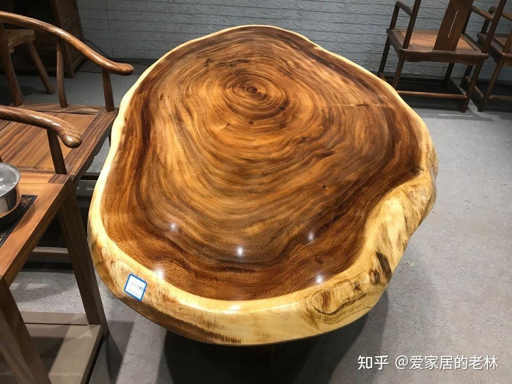 南美胡桃木实木大板为什么如此受欢迎？用它喝茶真香？ - 知乎