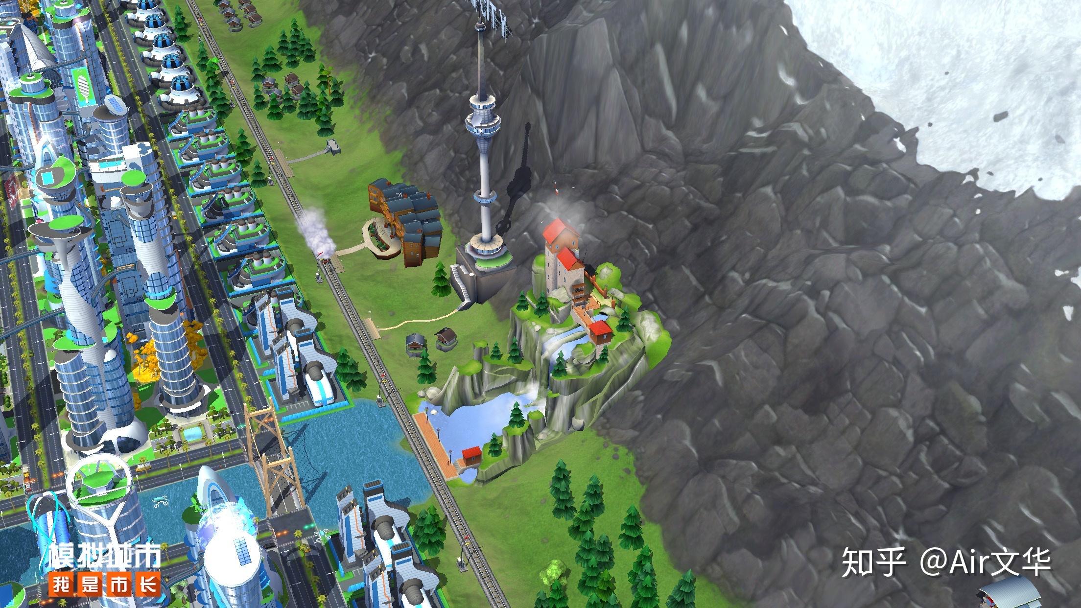 你在模拟城市我是市长中见过哪些特别美的城市?