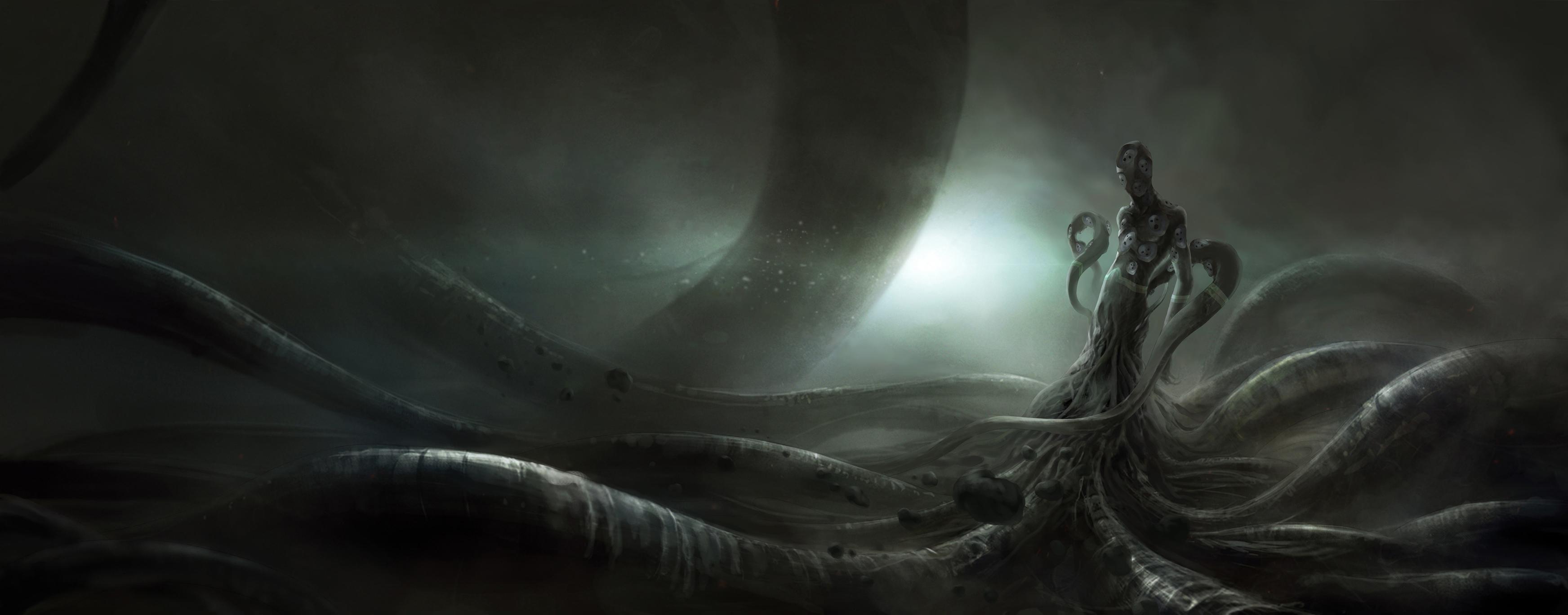 有没有哪些克苏鲁图片震撼你的心灵