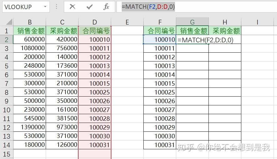 Excel| 05 match+index函数的组合查找指定区域的指定内容的值。 - 知乎