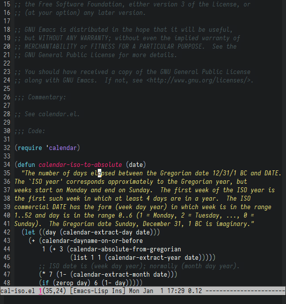 Emacs 25 3 Org mode ISO Week Number Patch Emacs 25 3 Org mode ISO Week Number Patch