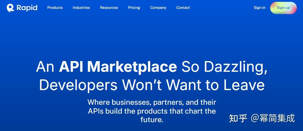 Big Api 七种方法教你如何发现免费的好API - 知乎