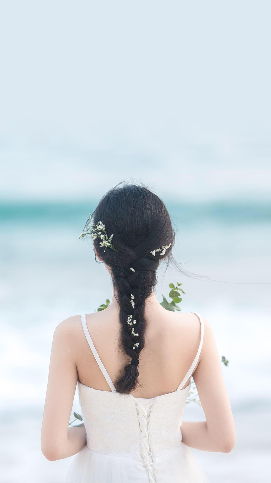 谁有一些小清新类型的美女壁纸