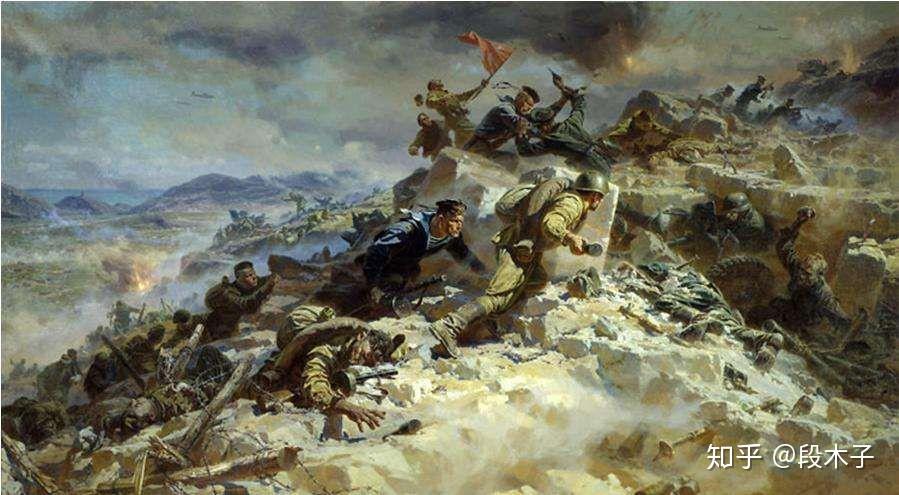 有什么描绘近代战争的震撼人心的油画