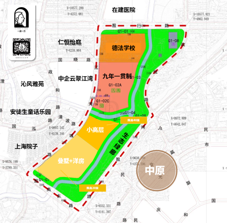 西侧是上海院子,南侧靠近铁狮门双子塔和五角场,四周无高楼遮挡,采光