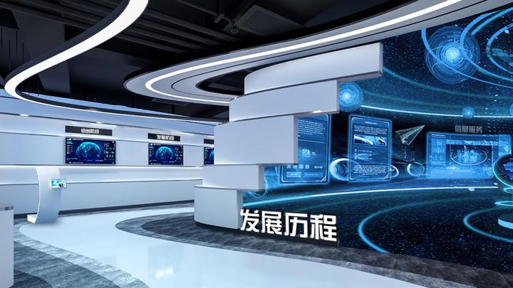 好展馆笔中造 | 信息服务为主的央企展厅:中国民航信息公司展厅 - 知乎
