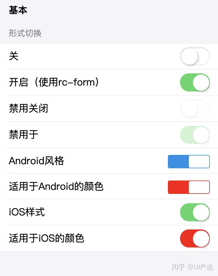 最全面的移动端 UI组件设计详解：中篇 - 知乎