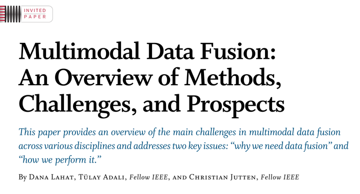 Multimodal Data Fusion: An Overview Of Methods, Challenges, And ...