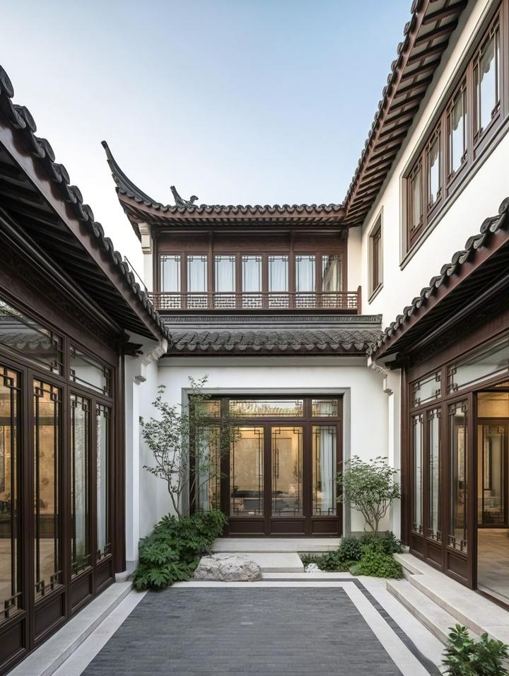 从四合院到新中式合院：东方居住美学的迭代与传承 - 知乎