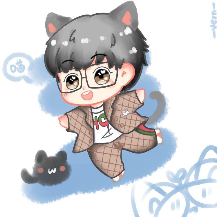 大家有没有许嵩卡通图呀,(适合做壁纸头像的那种)? - 知乎