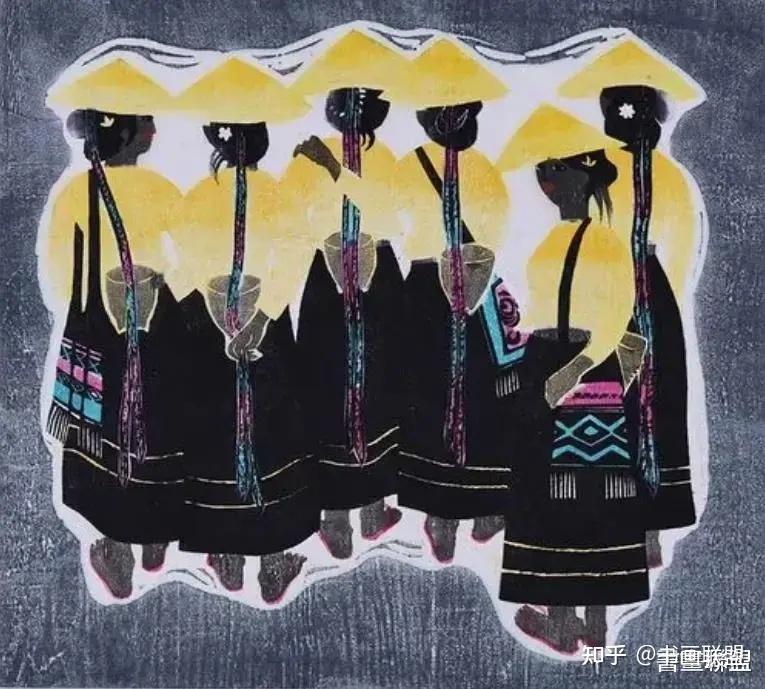 美丽、丰富、神奇”的云南版画- 知乎