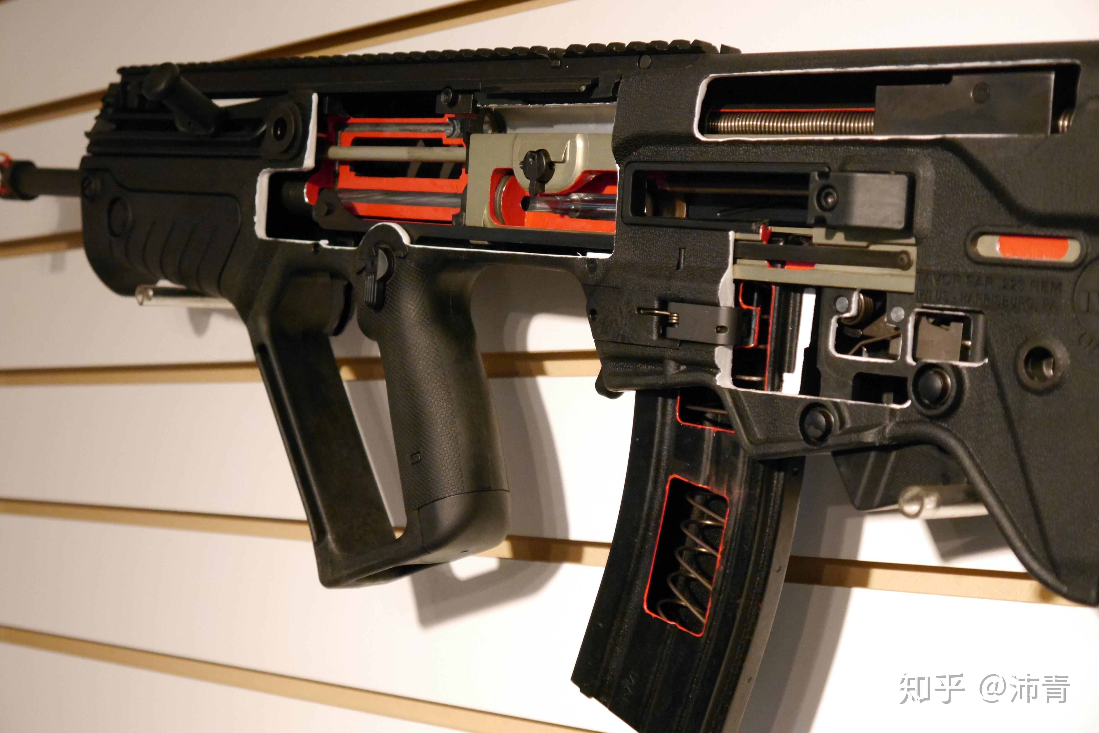 把无托结构步枪的抛壳窗设计在枪身下方弹匣与抵肩处之间是否可以解决