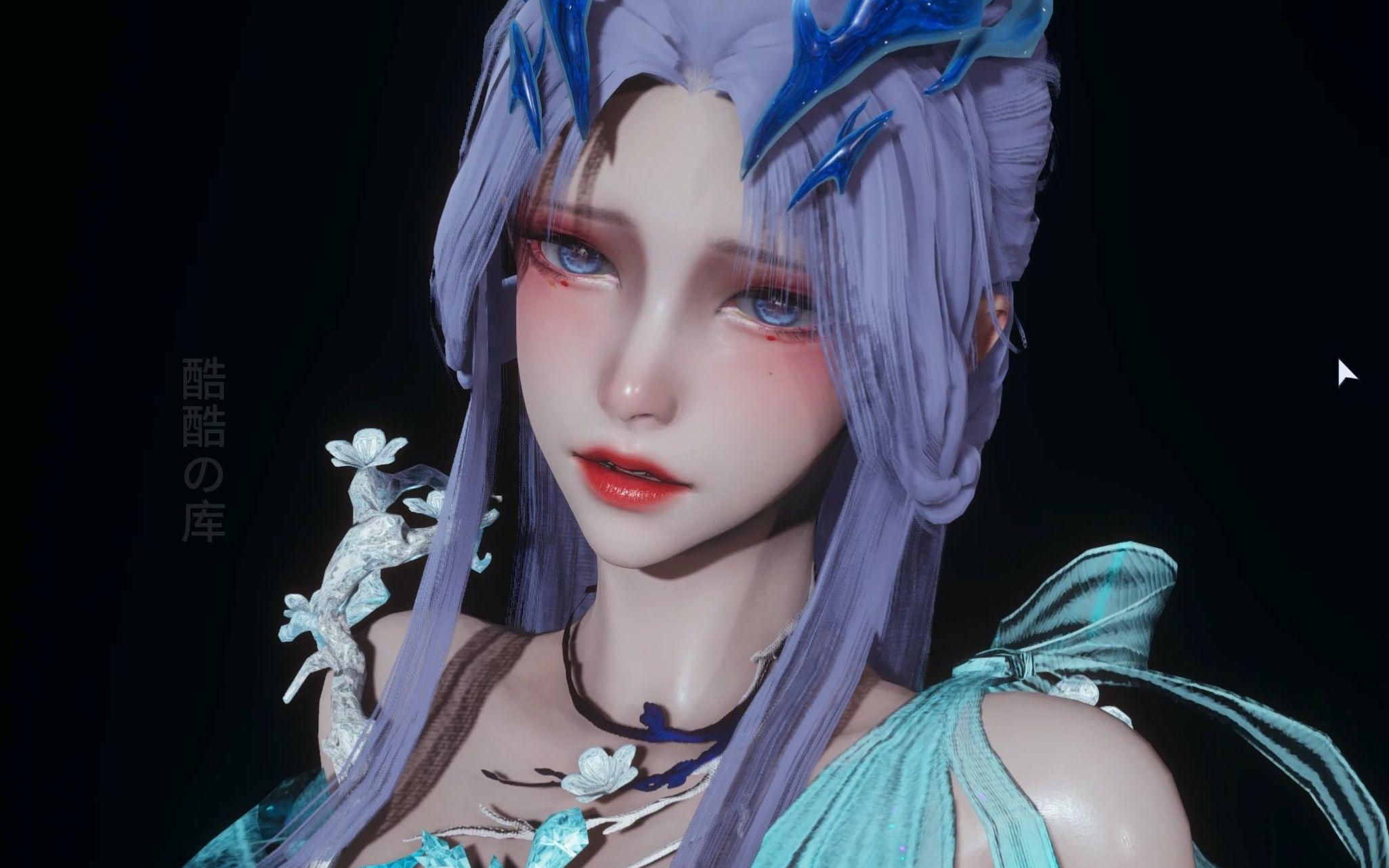 永劫无间季莹莹-观山海 冬神玄冥人物卡 hs2