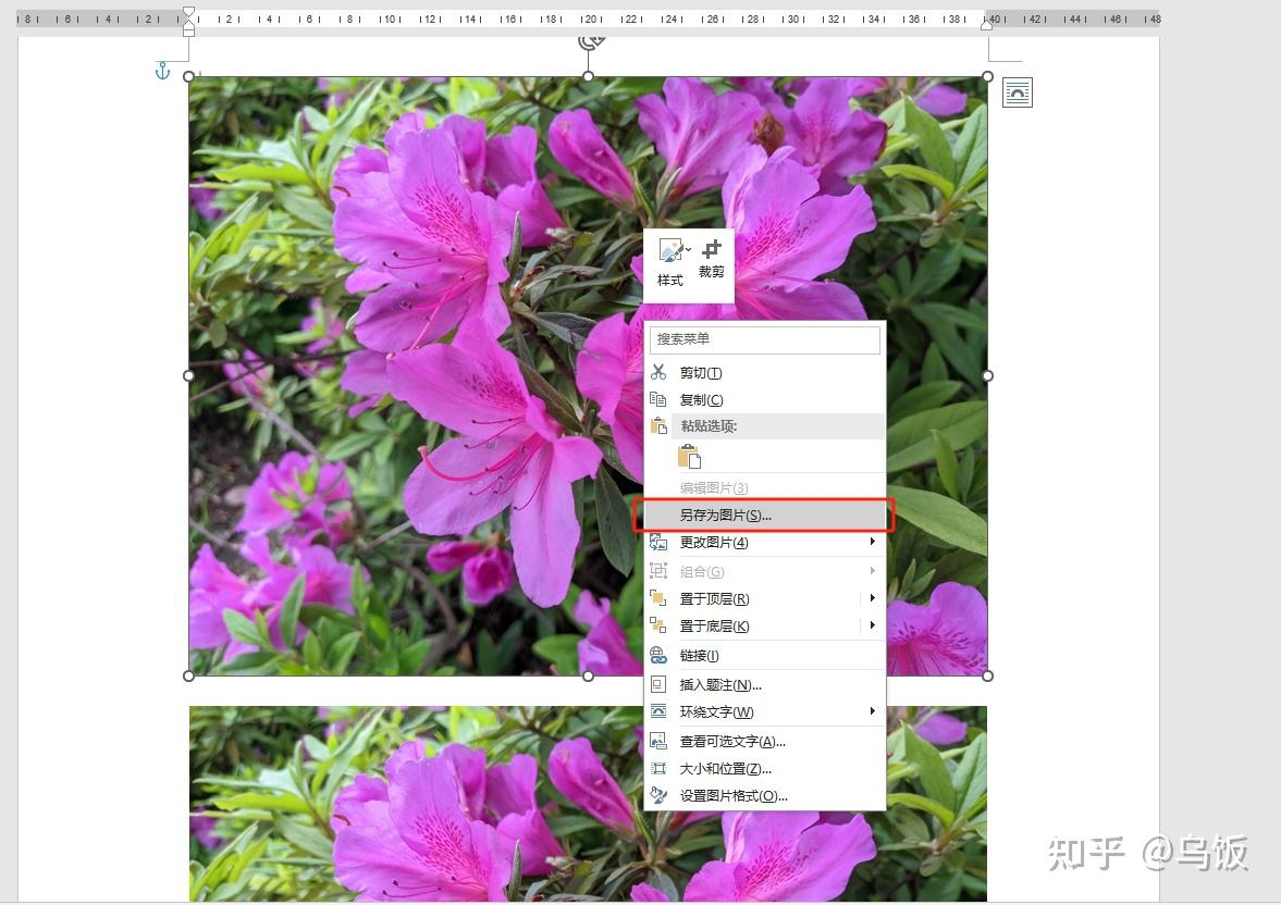 word图片组合后怎么导出成图片
