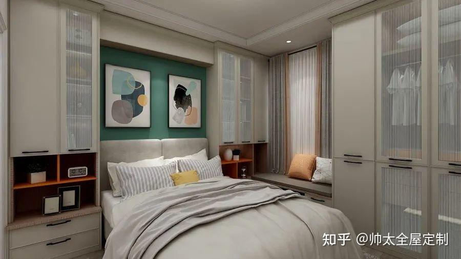 35个不同风格卧室背景墙设计,一个个都美美的! - 知乎