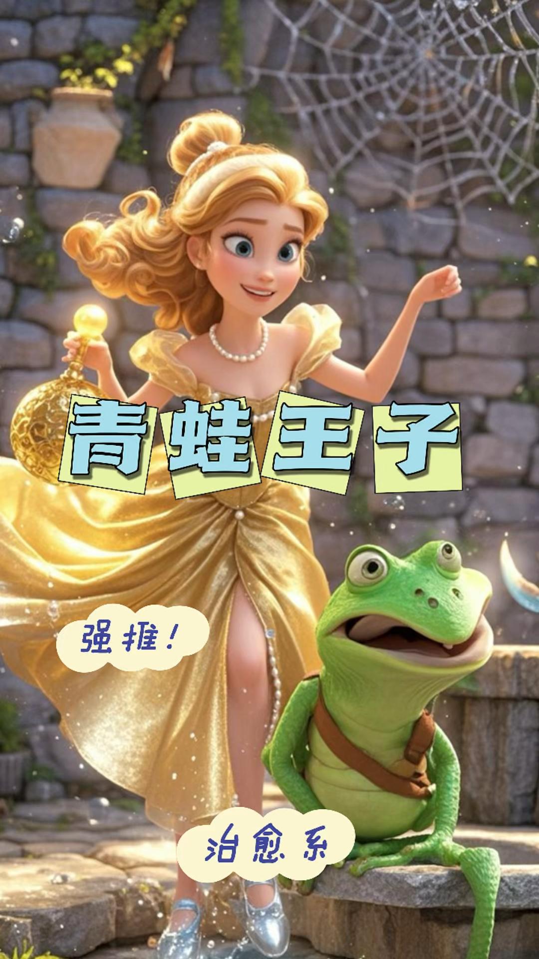 第1集青蛙王子100个经典格林童话故事