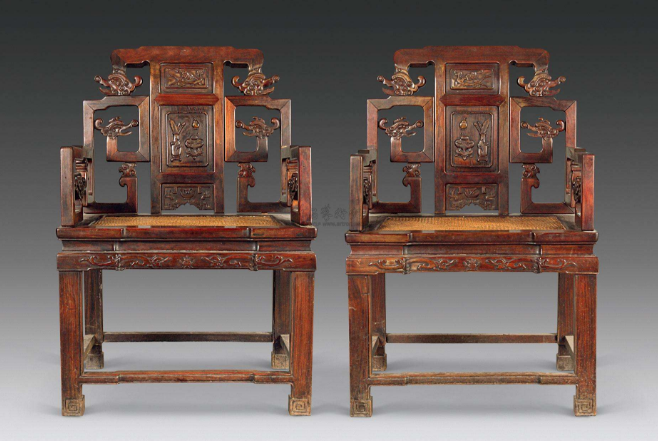 アンティーク】椅子（中国） - 美術品・アンティーク・コレクション