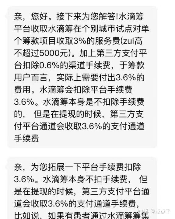 水滴筹真的收费吗?不是免费吗?