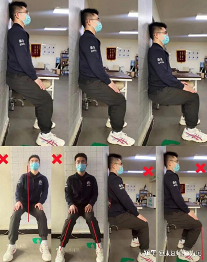 靠墙静蹲的动作要领和时间频次