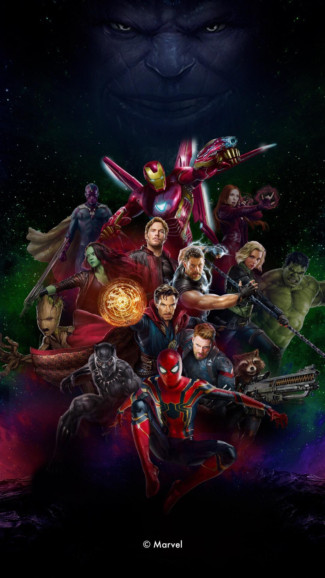 电脑壁纸 壁纸(电子产品屏幕背景图片) 有没有适合做手机壁纸的复联图