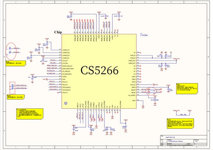 Cs5266 typec hdmi u2 u3 pd 