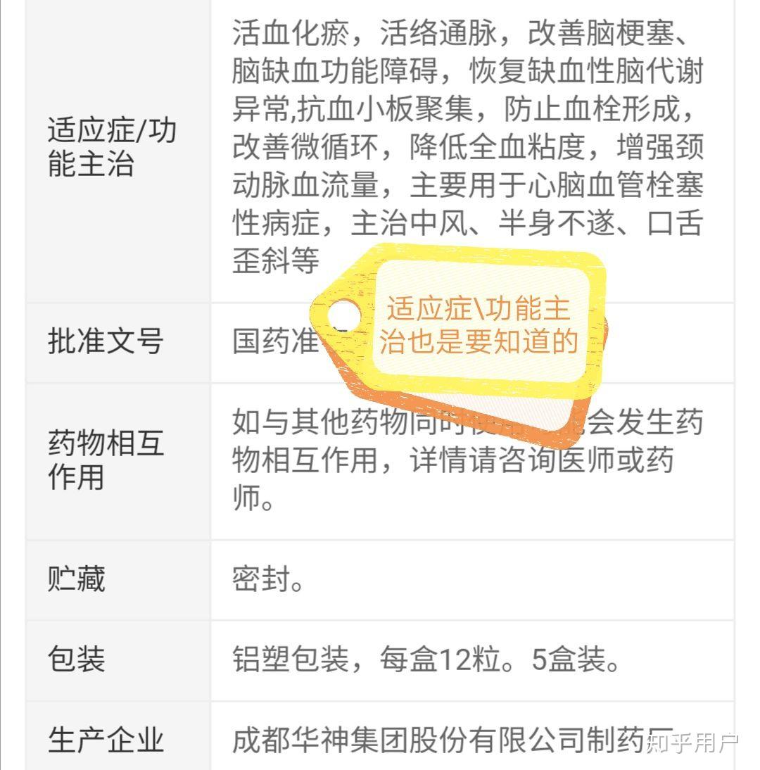 谁能看懂三七通舒胶囊说明书能给讲解一下嘛