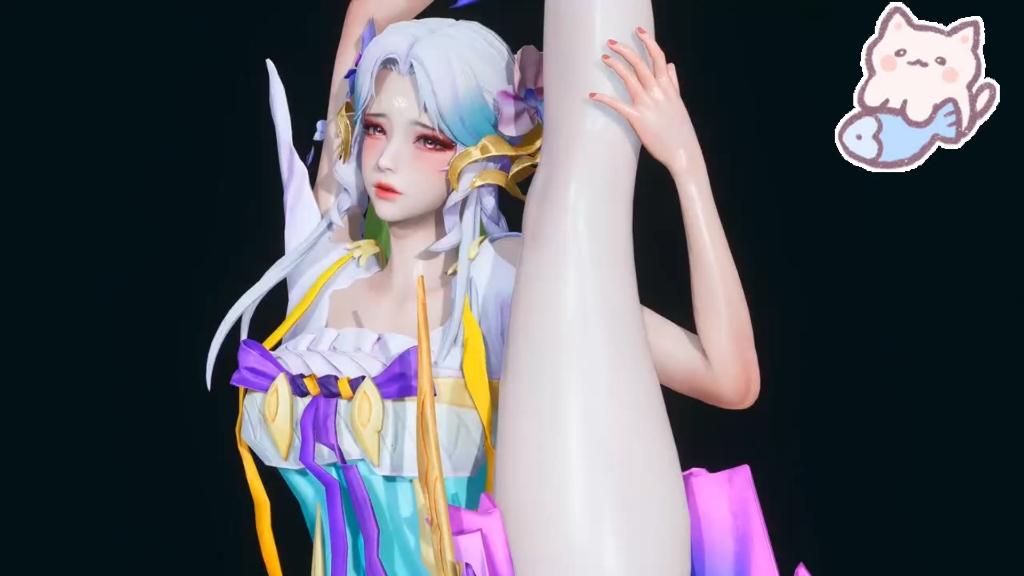 王者荣耀 朵莉亚 幻珠鲛人 hs2.