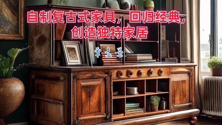自制复古式家具,回归经典,创造独特家居 - 知乎